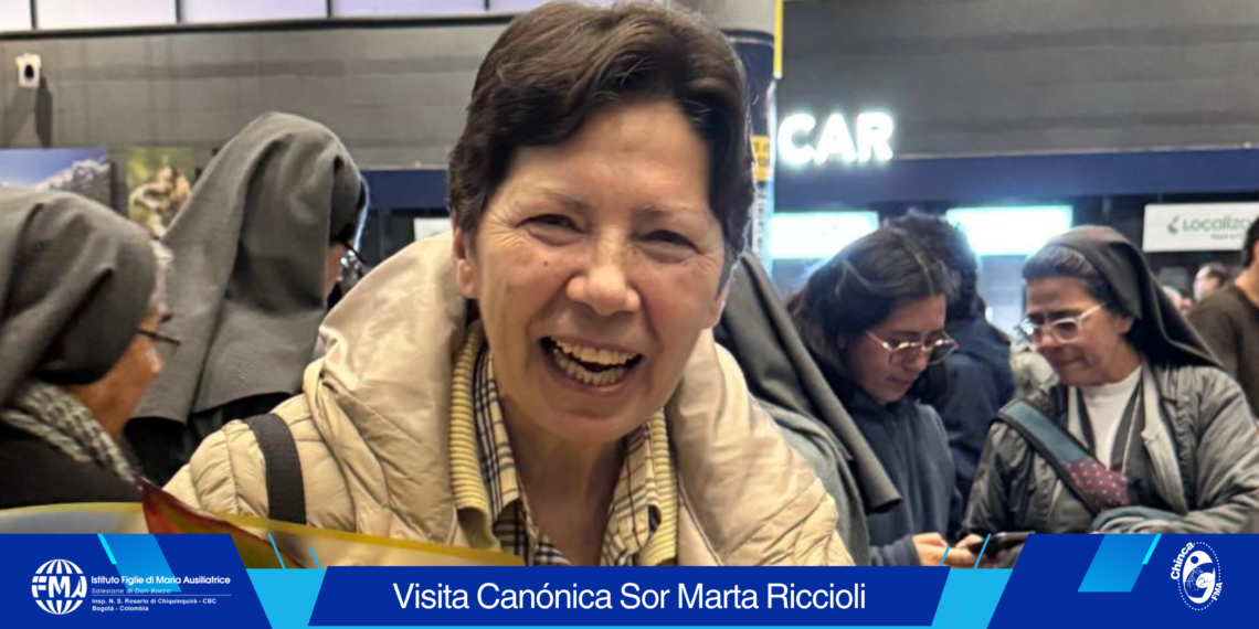 Bienvenida Sor Marta Riccioli